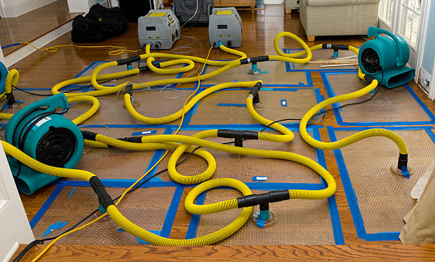 Professional Burst Pipe Water Damage technician working in Raymond, MS
